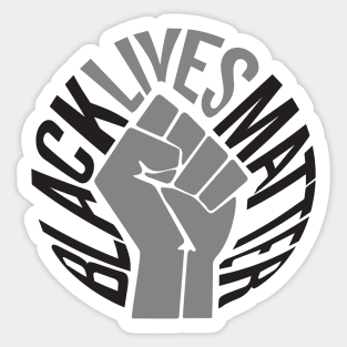 Black Lives Matter Fist Sticker